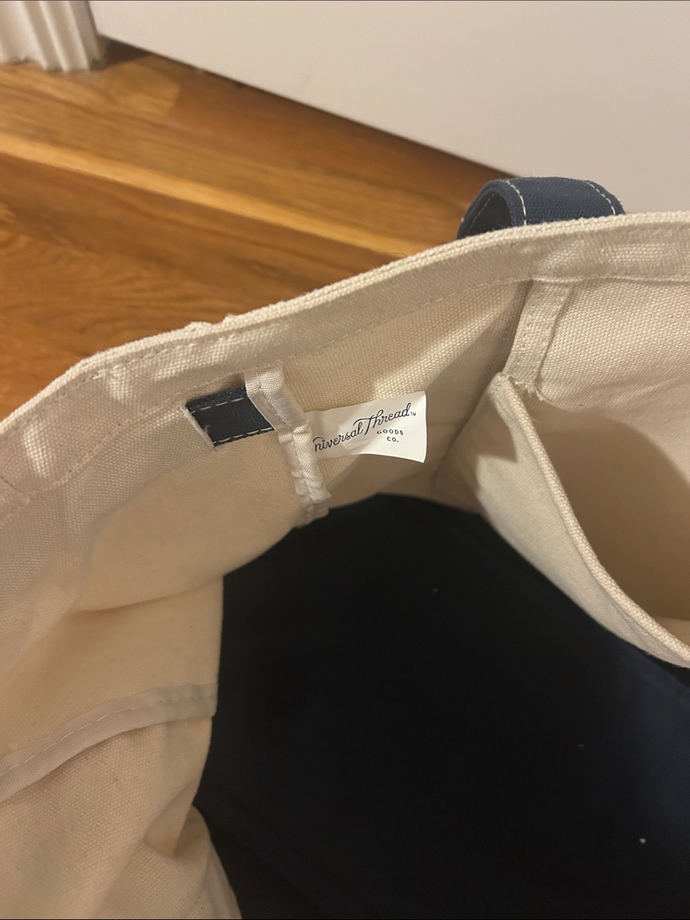 Universal Thread canvas tote - Picture 6 of 8
